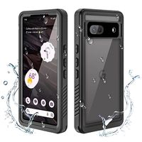 Google Pixel 7a Redpepper FS IP68 Waterdicht Hoesje - Zwart - thumbnail