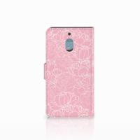 Nokia 2.1 (2018) Hoesje White Flowers