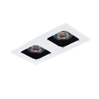 Inbouwspot BWS Kiana 2 LED 2-Lichts 20x10x9 cm 575Lm 7W Wit - thumbnail