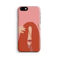 Woke up like this: iPhone 8 Volledig Geprint Hoesje - thumbnail