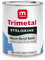 trimetal steloxine decor acryl satin lichte kleur 1 ltr - thumbnail