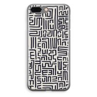 Moroccan Print: iPhone 8 Plus Transparant Hoesje