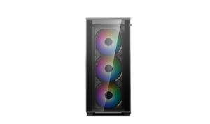 DeepCool MATREXX 70 3F tower behuizing 1x USB-A 2.0, 2x USB-A 3.2 (5 Gbit/s), 2x Audio, Window-kit