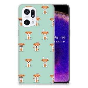 OPPO Find X5 Pro TPU Hoesje Pups