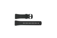 Horlogeband Casio DBC-32C-1BW Kunststof/Plastic Zwart 22mm