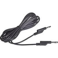 VOLTCRAFT MS5/SW Meetsnoer Banaanstekker 4 mm Banaanstekker 4 mm 5.00 m Zwart 1 stuk(s)