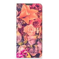 Motorola Moto G22 Smart Cover Bosje Bloemen