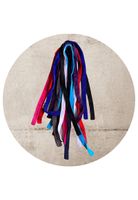 Badjas ceintuur velours - diverse kleuren-rood