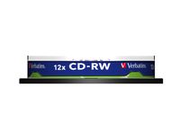 Verbatim CD-RW 12x 700 MB 10 stuk(s) - thumbnail