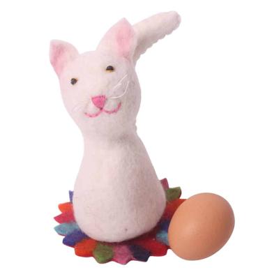 Eierwarmer Witte Kat Eierwarmer Witte Kat