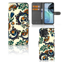 Wallet Case Motorola Moto G72 Barok Flower