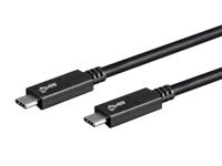 Monoprice 24285 USB-kabel 1 m USB C-stekker zwart – USB-kabel (1 m, USB C, USB C, 3.1 (Gen 2), 10000 Mbit/s, zwart)