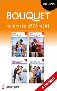 Bouquet e-bundel nummers 4578 - 4581 - Michelle Smart, Heidi Rice, Millie Adams, Lorraine Hall - ebook