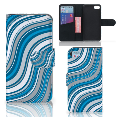 iPhone 7 | 8 | SE (2020) | SE (2022) Telefoon Hoesje Waves Blue