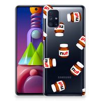 Samsung Galaxy M51 Siliconen Case Nut Jar