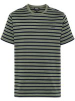 A.P.C. t-shirt Emilien à rayures - Vert