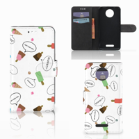 Motorola Moto C Plus Book Cover IJsjes