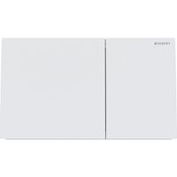 Geberit Sigma70 bedieningsplaat - 2 toets - wit mat 115.622.jt.1