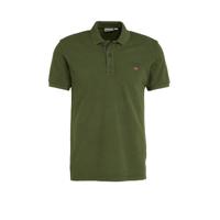 Napapijri regular fit polo Elbas olijfgroen