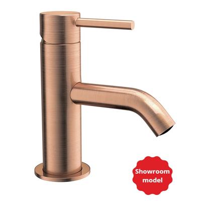 Sub 93 wastafelkr.z/waste op standaard koper, koper