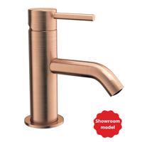 Sub 93 wastafelkr.z/waste op standaard koper, koper