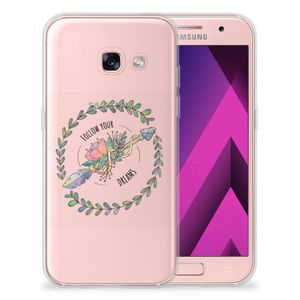 Samsung Galaxy A3 2017 Telefoonhoesje met Naam Boho Dreams