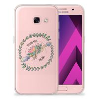 Samsung Galaxy A3 2017 Telefoonhoesje met Naam Boho Dreams - thumbnail