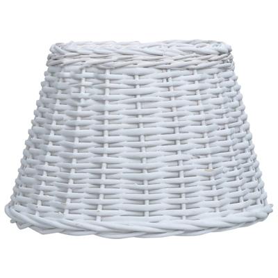 Vidaxl Lampenkap 38x23 Cm Wicker Wit