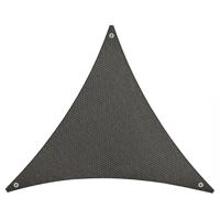 Livin'outdoor schaduwdoek driehoek antraciet 3,6m incl. stok