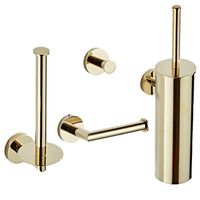 Saniclear Dorado toilet accessoire set 4-delig goud - thumbnail