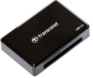 Transcend CFast 2.0 USB3.0 geheugenkaartlezer USB 3.2 Gen 1 (3.1 Gen 1) Zwart