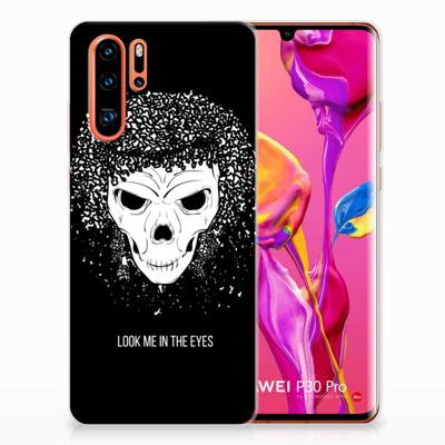 Silicone Back Case Huawei P30 Pro Skull Hair Silicone Back Case Huawei P30 Pro Skull Hair