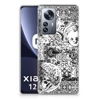 Silicone Back Case Xiaomi 12 Pro Skulls Angel - thumbnail