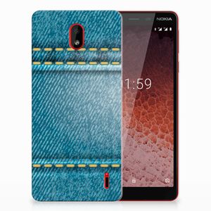 Nokia 1 Plus Silicone Back Cover Jeans