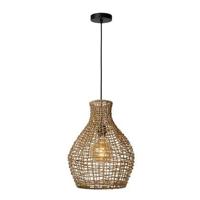 Lucide ALBAN Hanglamp 1xE27 - Naturel - thumbnail