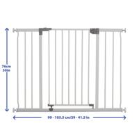 Dreambaby Liberty extra breed klemhekje 99-114,5cm Wit