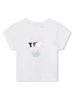 Karl Lagerfeld Kids survêtement à logo imprimé - Rose