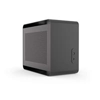 Streacom DA2 V2 Mini-ITX Gehäuse - schwarz