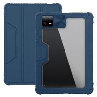 Xiaomi Pad 6/Pad 6 Pro Nillkin Bumper Smart Folio Case - Blauw / Transparant - thumbnail