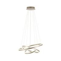 Stars of Light Design hanglamp Tonarella 3-rings champagne 39314