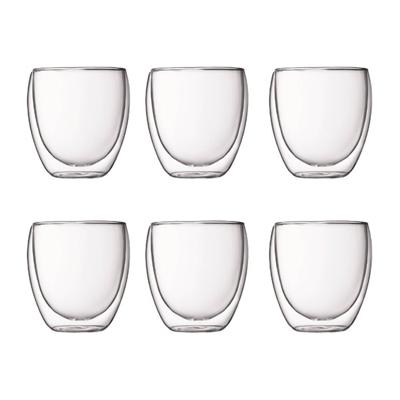 Bodum dubbelwandige glazen Pavina (25 cl) (set van 6) Bodum dubbelwandige glazen Pavina (25 cl) (set van 6)