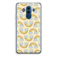 Regenboog: Huawei Mate 10 Pro Transparant Hoesje