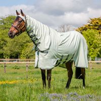 Rambo Sweet itch hoody groen maat:141 / 6'3 - thumbnail