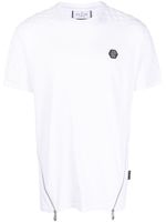 Philipp Plein t-shirt à patch logo - Blanc