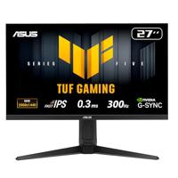 ASUS TUF Gaming VG27AQML5A WQHD-monitor, 27 inch, 300 Hz, 0,3 ms GtG, G-Sync, FreeSync, AdaptiveSync, ELMB Sync, DisplayHDR 400, Fast IPS-paneel, 16:9, 2560x1440, USB, DP, HDMI, ergonomisch