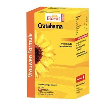 Bloem Cratahama Vrouw 50+ 100Capsules Bloem Cratahama Vrouw 50+ 100Capsules