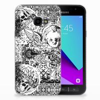 Silicone Back Case Samsung Galaxy Xcover 4 | Xcover 4s Skulls Angel - thumbnail