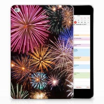 Apple iPad Mini 4 | Mini 5 (2019) Leuke Siliconen Hoes Vuurwerk Apple iPad Mini 4 | Mini 5 (2019) Leuke Siliconen Hoes Vuurwerk