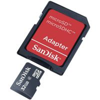 SanDisk SDSDQB-032G-B35 microSDHC-kaart 32 GB Class 4 Incl. SD-adapter - thumbnail