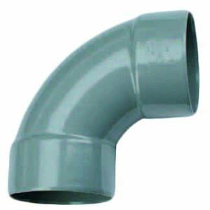 Wavin PVC Bocht 88° 40mm met Mofverbinding - Essentieel voor Waterafvoer & Toevoer